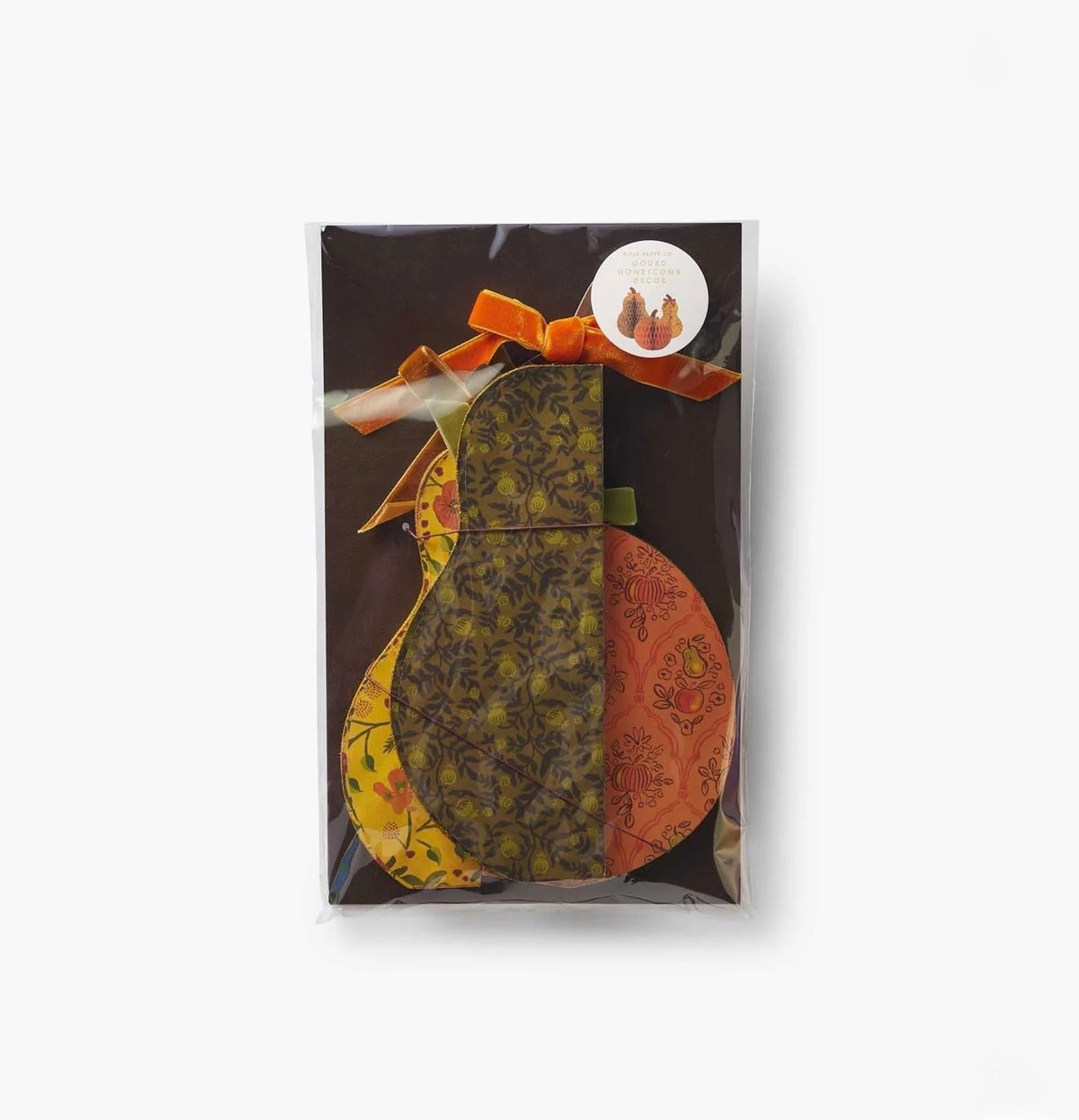 Rifle Paper Co. "Harvest" Honeycomb Gourd Decor