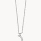 Spartina 449 SLV Necklace-Guiding Light/Crescent-Silver