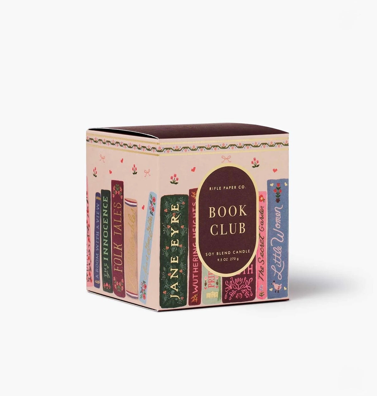 Rifle Paper Co. "Ladies Night Book Club" 9.5oz Glass Candle