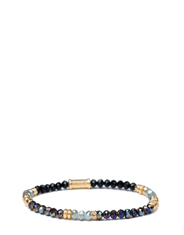 Spartina 449 Stretch Bracelet 4mm-Night Multi