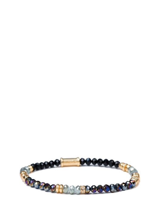 Spartina 449 Stretch Bracelet 4mm-Night Multi