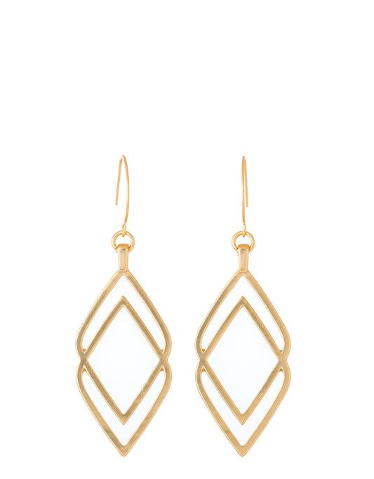 Spartina 449 Deco Drama Earrings-Gold