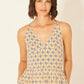 Bila 77 “Majorca” Dress- Camel/Blue
