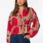 Velvet Heart “Emmalyn” Top - Desert Floral