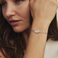 Kendra Scott Elaina Luxe Chain Bracelet -Silver White CZ