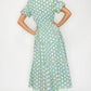 Meet Me in Santorini "Hellenic Petals" Maxi Dress-Green