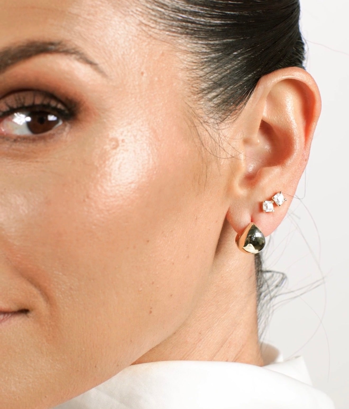 Melinda Maria “Lil’ Norah” Earrings-Gold