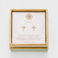 Spartina 449 Sea La Vie Stud Earrings-Faith/Pearl Cross-Gold