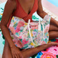 Rifle Paper Co. "Garden Party" Beach Towel