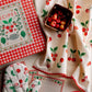 Rifle Paper Co. "Cherries" Tea Towel