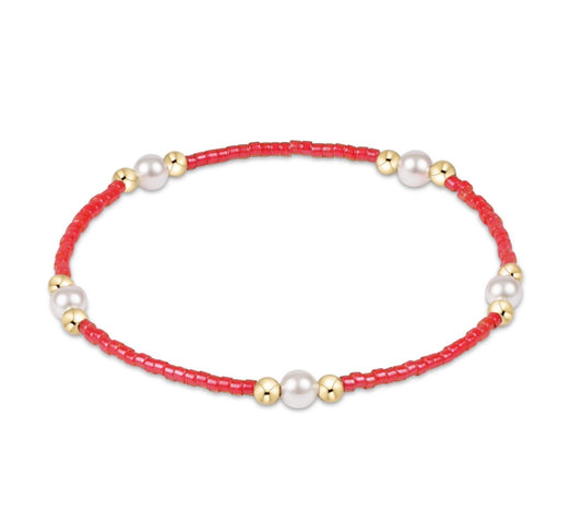 Enewton “Hope Purpose” Pearl Bracelet - Sherbert