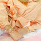 Beaded Blondes "Sadie"  Pearl/Gold Bracelet -6.75"