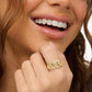 Melinda Maria Graduated Pavé “Julian” Ring-Gold