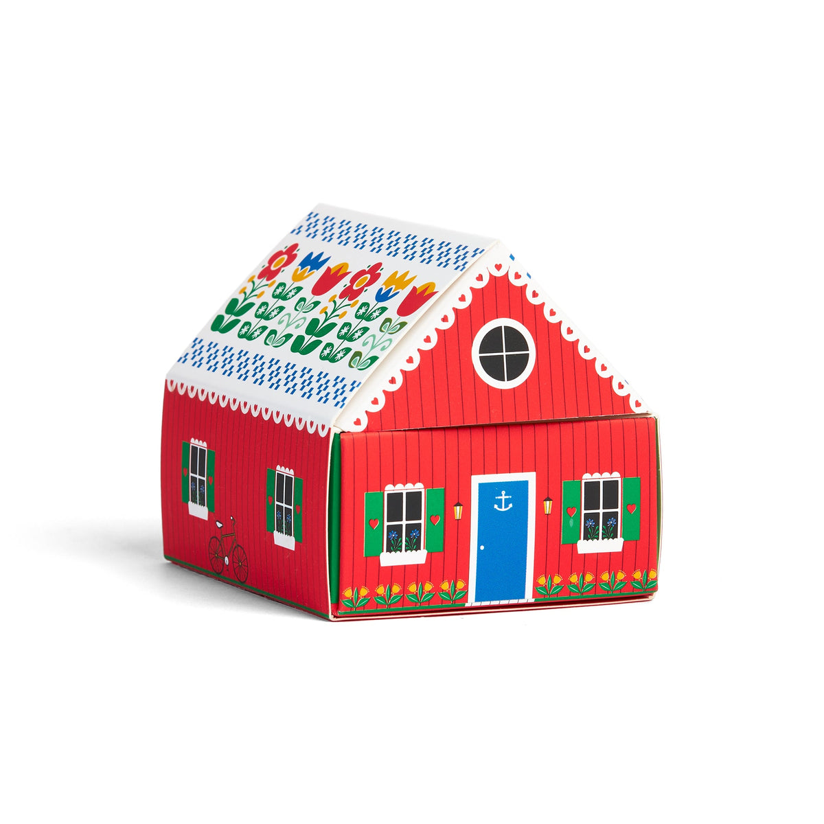 Kala Style Soap Co. Tiny Living Matchbox Cottage-Red