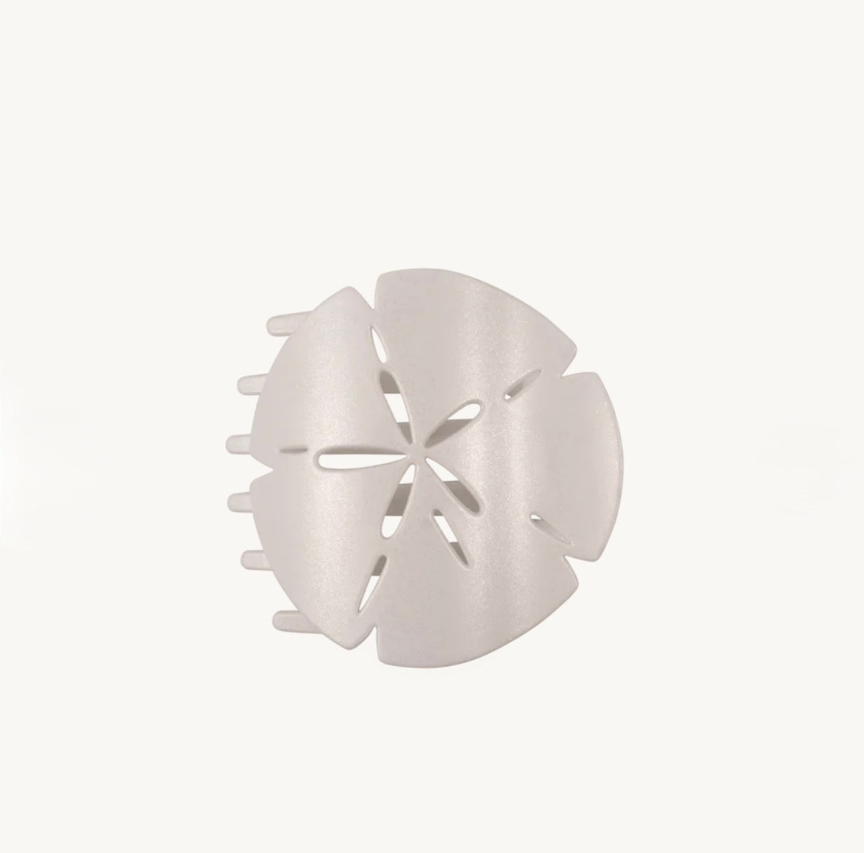 Teleties Sand Dollar Flat Clip-Medium