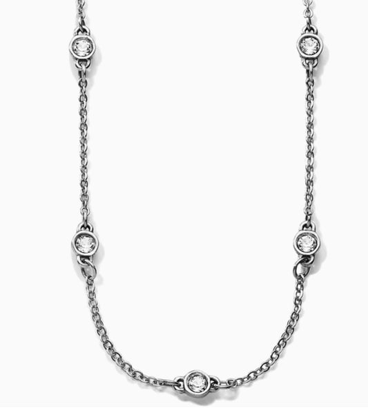 Brighton Illumina Petite Collar Necklace-Silver