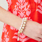 Spartina 449 Starfish Groupie Toggle Bracelet- Pearl/Gold