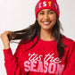 Shiraleah "Tis the Season" Sweatshirt-Red