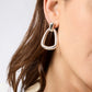 Julie Vos “Sahara” Doorknocker Earring -Silver