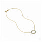 Julie Vos “Stardust” Delicate Necklace- Gold/CZ