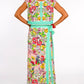 Elizabeth James "Jackie" Top-Vintage Scarf