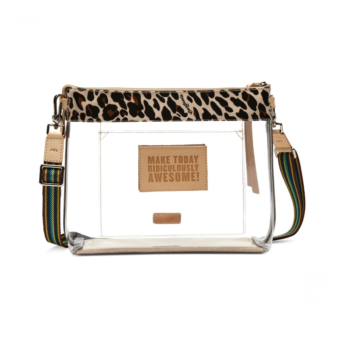 Consuela Downtown Crossbody - Clear Mona