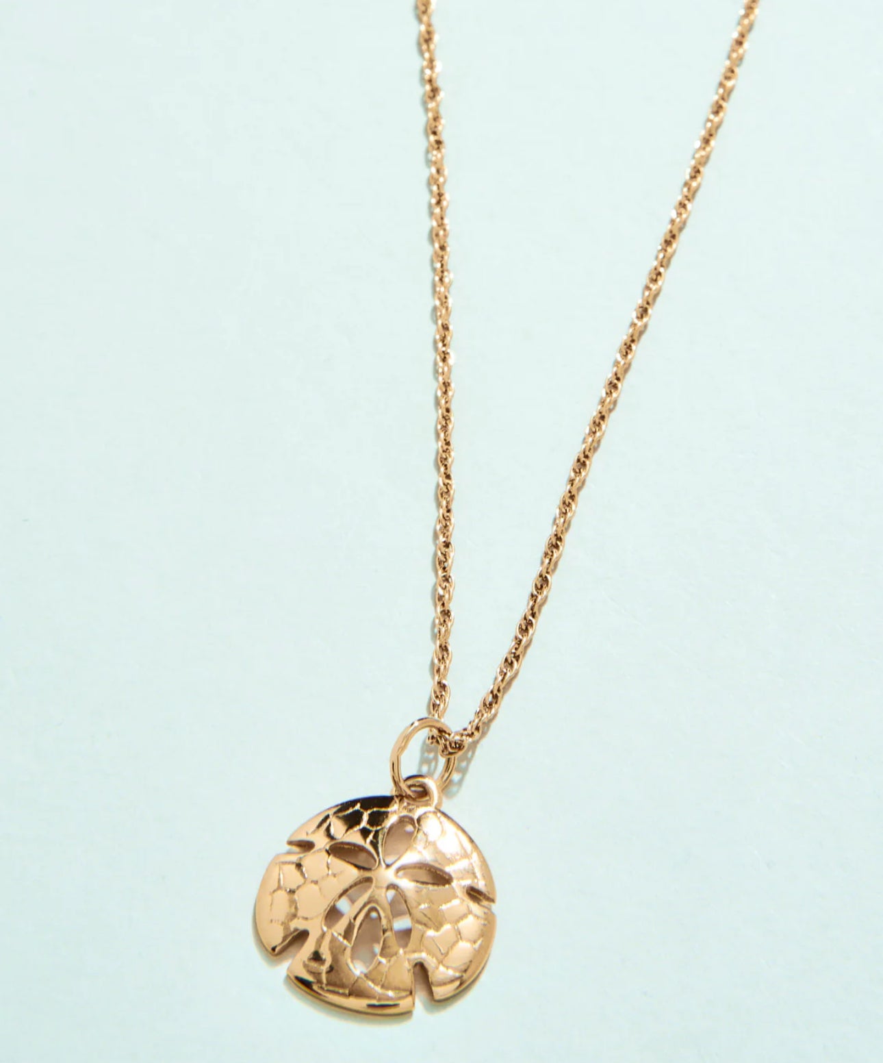 Spartina 449 SP Sand Dollar Necklace 18"-Sand Dollar