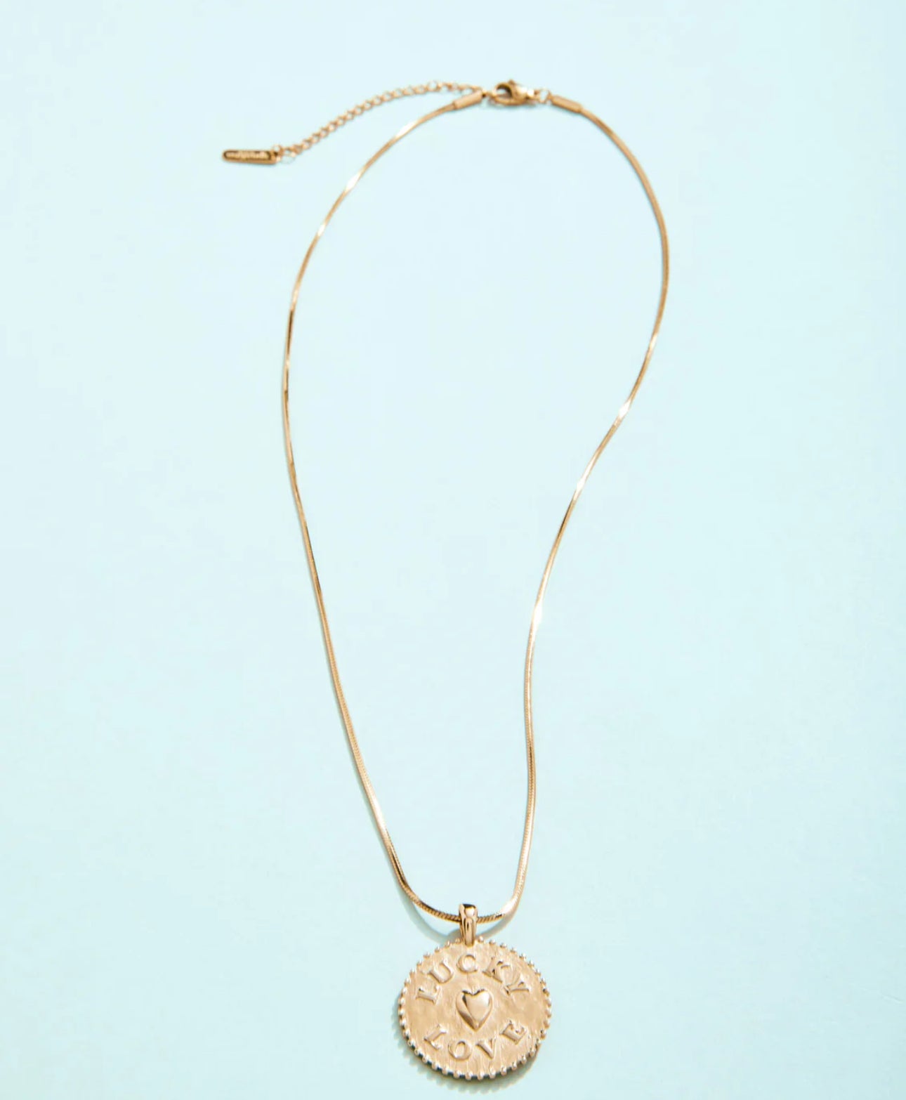 Spartina 449 SP Lucky in Love Talisman Necklace 18"-Crystal