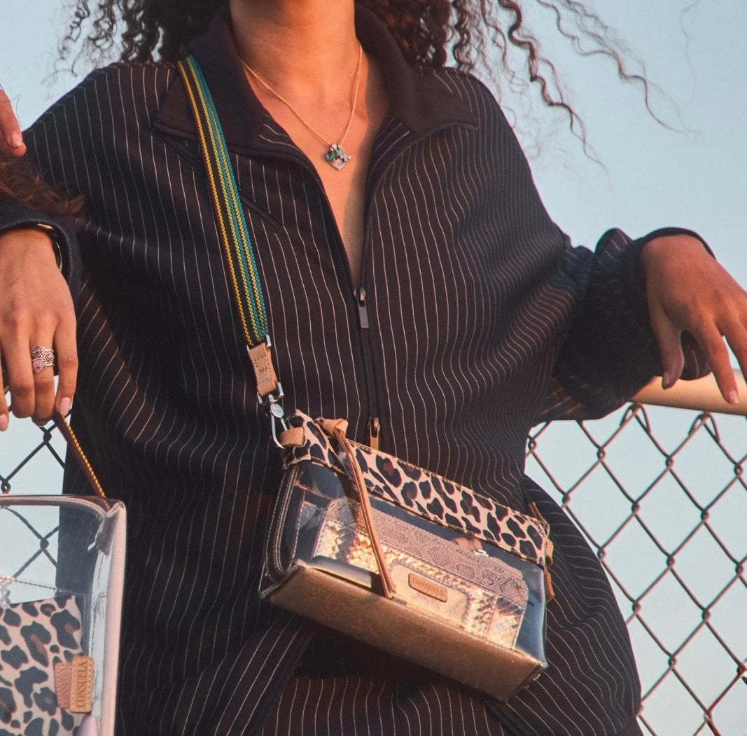 Consuela Midtown Crossbody - Clear Mona