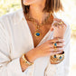 Capucine de Wulf “Cleopatra” Pendant - Blue Labradorite