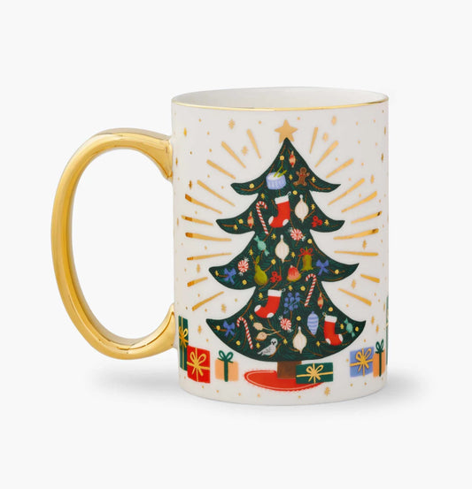 Rifle Paper Co. "Holiday Tree" Porcelain Mug