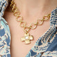 Spartina 449 Affirmation Necklace 18"-MOP