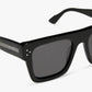 DIFF Eyewear "Roberts" Black/Grey Polarized Sunglasses