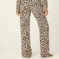 PJ Salvage "Holiday Dreams" Leopard Print Pants