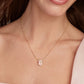 Kendra Scott Ballet Short Pendant Necklace-Silver Blush MOP