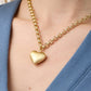 Spartina 449 Anastasia Heart 18” Necklace-Gold