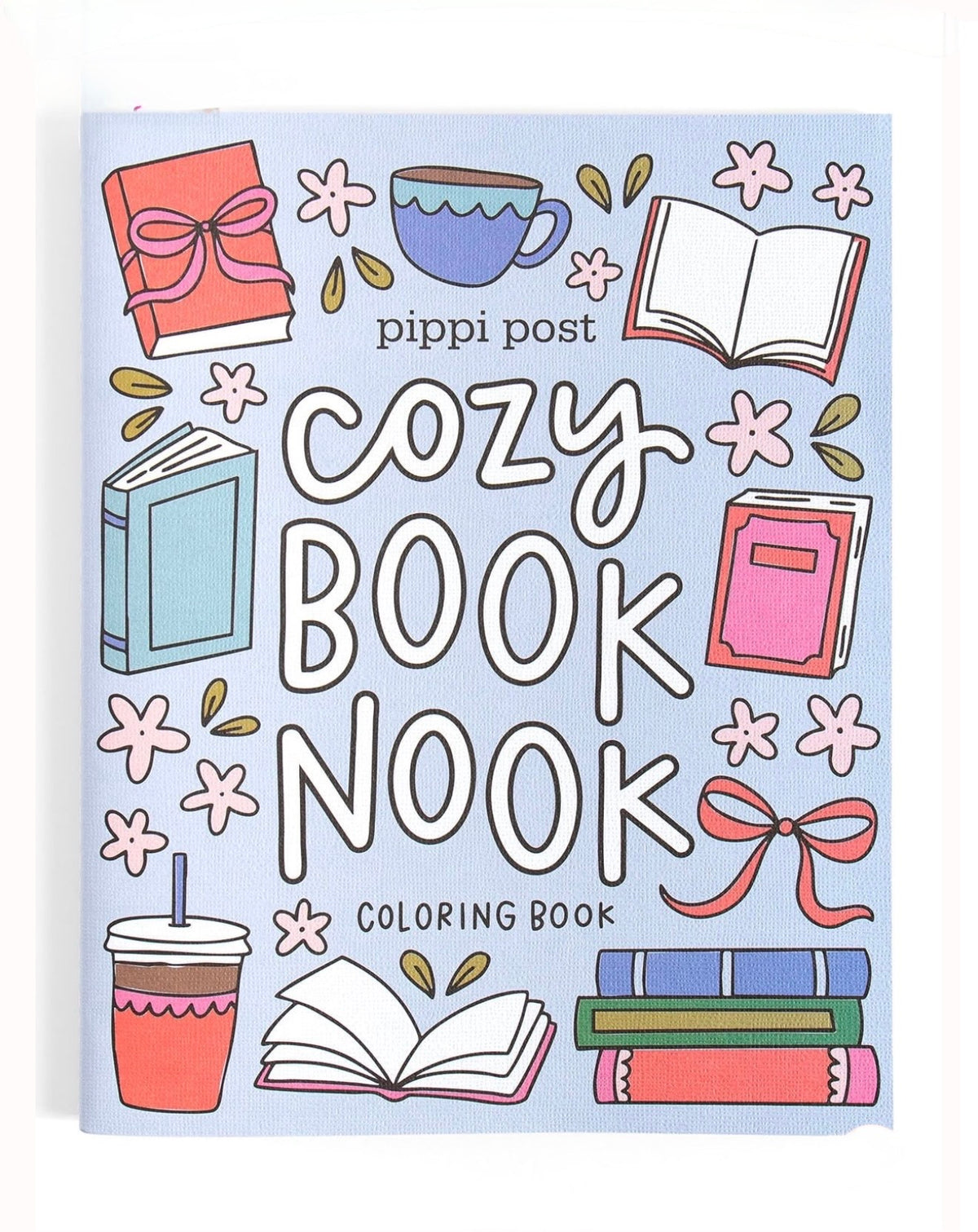 Pippi Post "Cozy Book Nook" Coloring Book