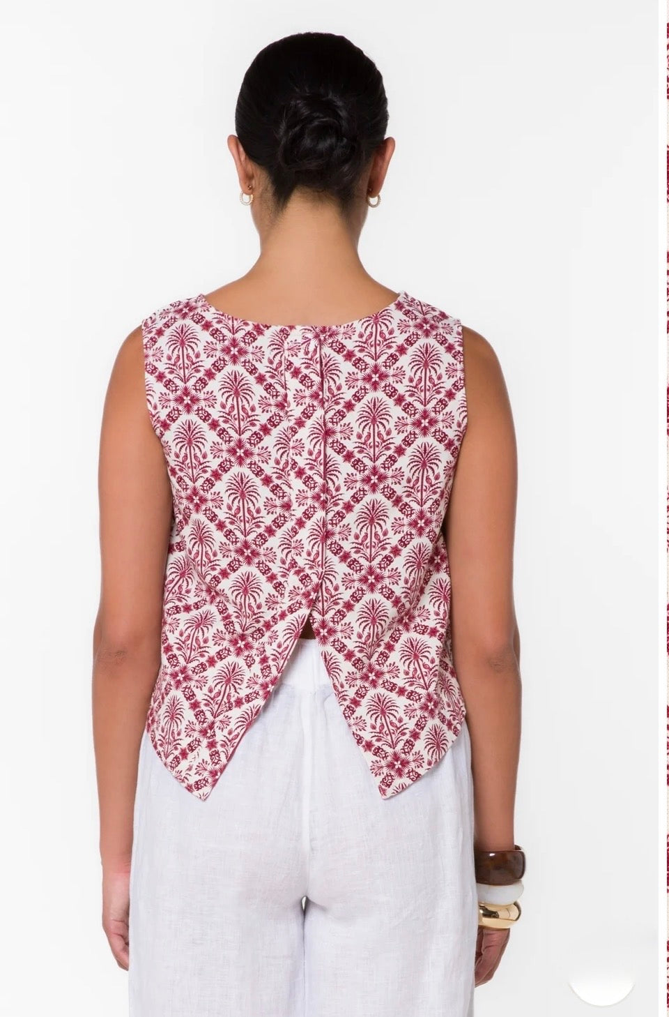 Velvet Heart "Bora" Sleeveless Tank-Paradise Tiles