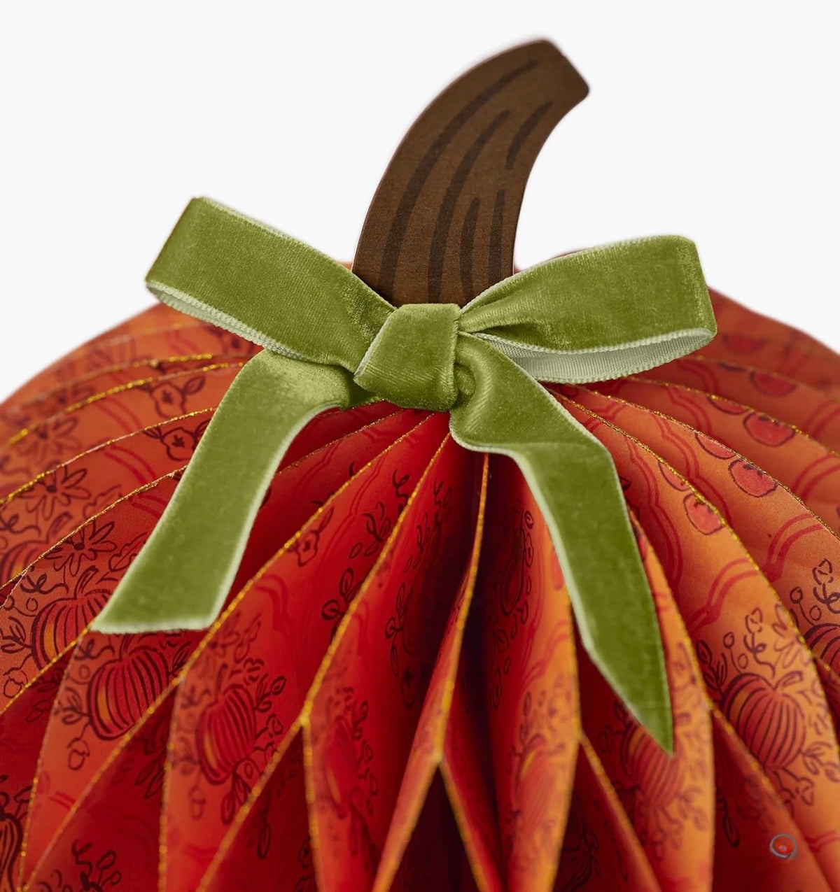 Rifle Paper Co. "Harvest" Honeycomb Gourd Decor