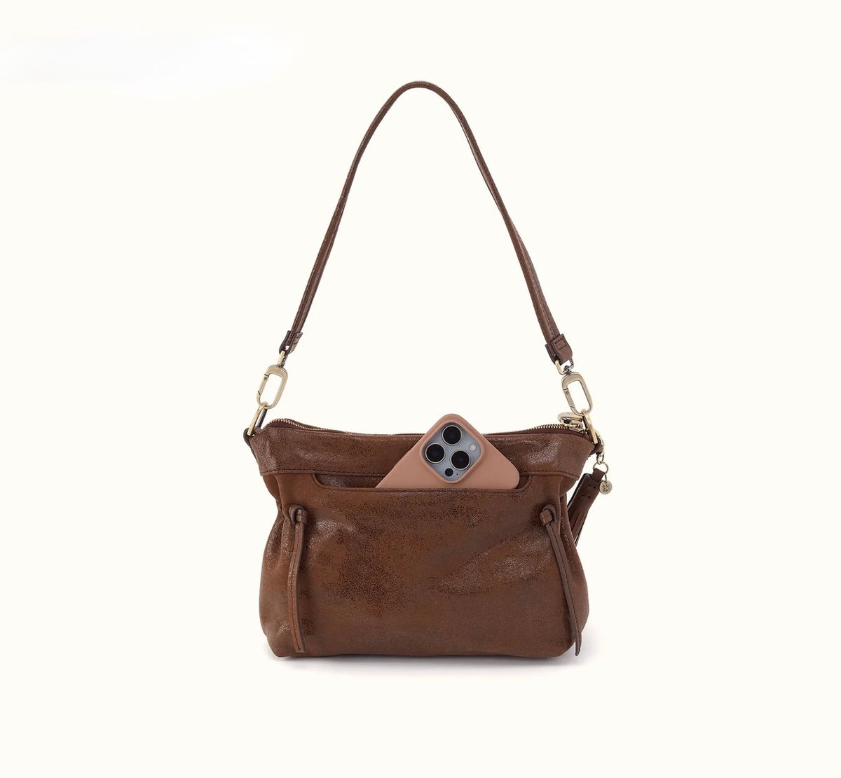 Hobo Bags "Kori" Crossbody Shoulder Bag - Mocha