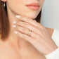 Rizen Chain Breaker Cross Ring-Silver