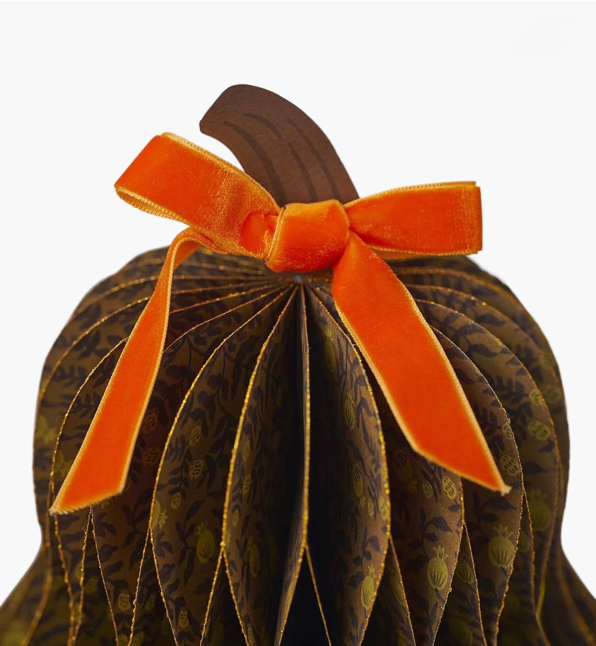 Rifle Paper Co. "Harvest" Honeycomb Gourd Decor