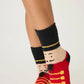 PJ Salvage "Nutcracker" Socks-Black