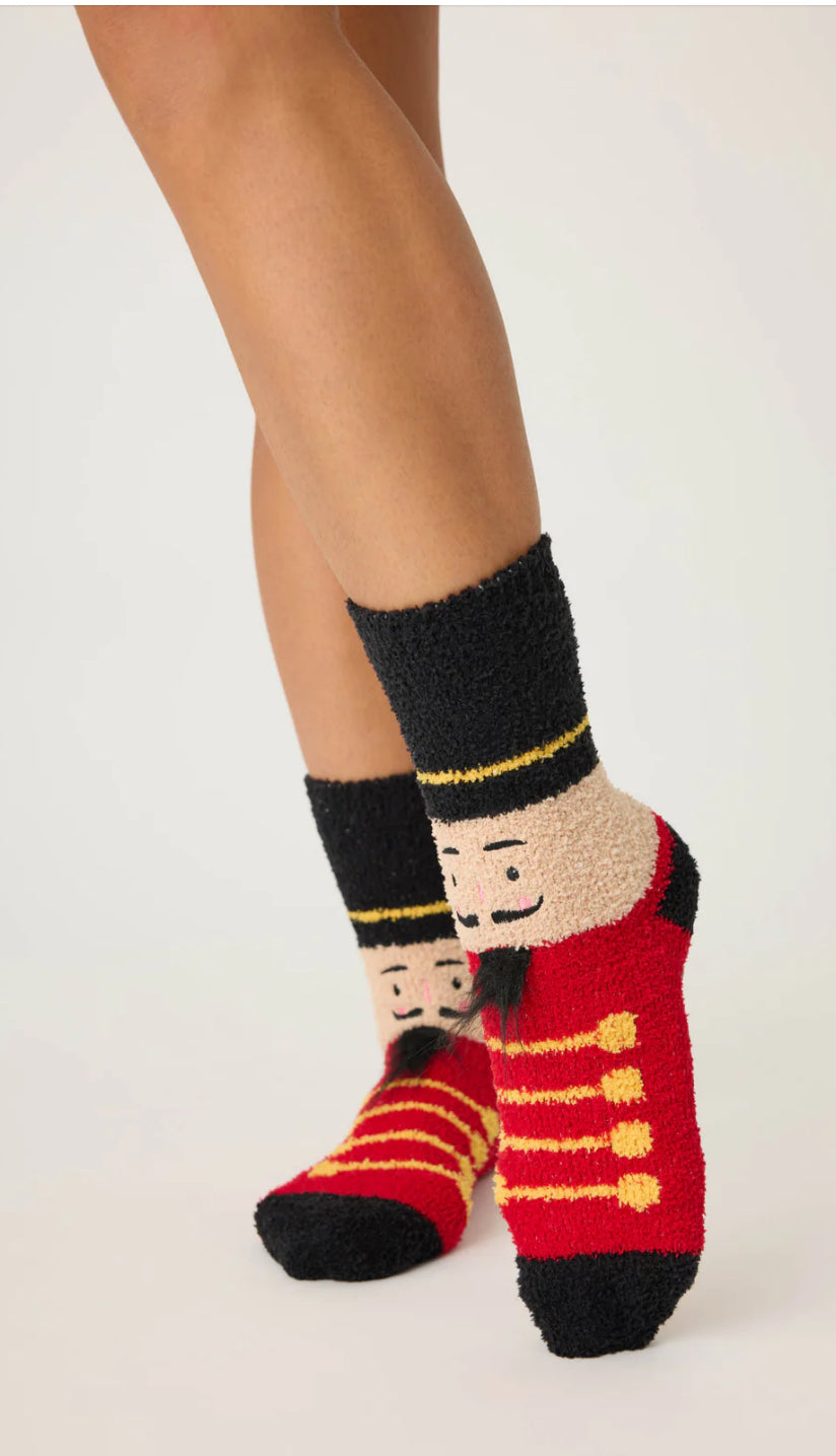 PJ Salvage "Nutcracker" Socks-Black