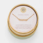 Spartina 449 Sea La Vie 18” Necklace-Thanks Mama/Script - Gold