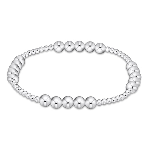 Enewton "Classic" Blissful Pattern 2.5mm Bead Bracelet-5mm Sterling