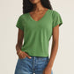 Z Supply Modern V-Neck Tee - Lawn
