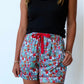 Saturday Silks “Texas Tech” Sleep Shortie