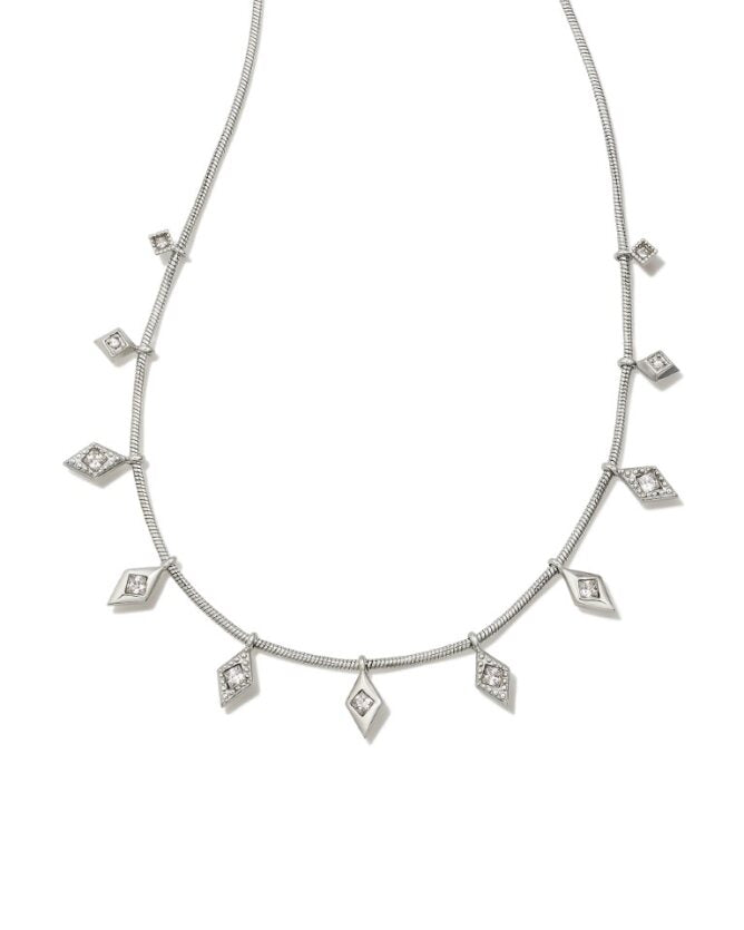 Kendra Scott Kinsley Strand Necklace- Gold or Silver