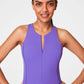 Spanx SPANXshape™ Get Moving Zip Front Dress-Vibrant Lilac